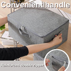 Underbed Storage Boxes with Zippers,15.7x11.8x7.8in,Grey,2 Pack - Image 8