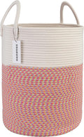 XUANGUO Cotton Rope Laundry Basket Hamper for Clothes Large by XUANGUO