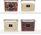 Vtopmart 3.6L Food Storage Containers, 4 PCS, Black - Image 3