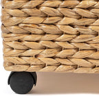happimess Chett Underbed Storage Bin Wheels 26", Natural - Image 6