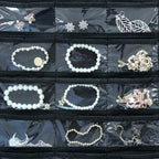 BB Brotrade Hanging Jewelry Organizer,Accessories Organizer,80 Pocket Organizer for Holding Jewelries - Image 3