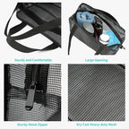 REDSINDA Mesh Shower Caddy Bag for Bathroom Gym Camping Portable Travel Mesh Toiletry Bag for Women Men - Image 2