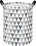 Baby Waterproof Storage Basket Kids Hamper Nursery Bins Organizer Gift Toy Box Laundry Basket for Women Large Canvas Collapsible Chest for Home/Dorm/Office/Room Decor by Unknown