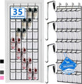 Shoe Rack for Door, Over Door Shoe Organizer for Closet by Zebricolo