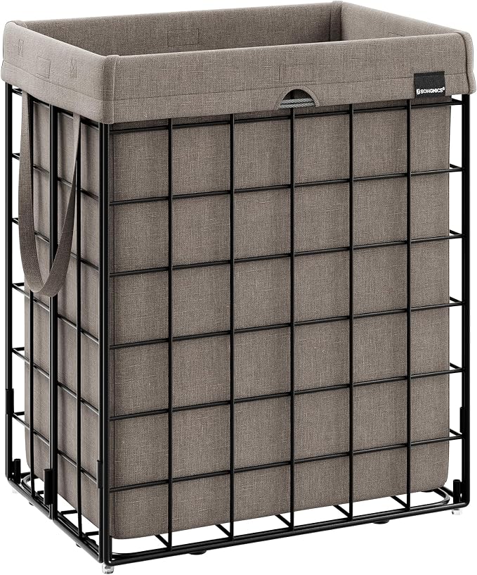 SONGMICS Laundry Hamper, Collapsible, 23.8 Gal. (90L) by Unknown