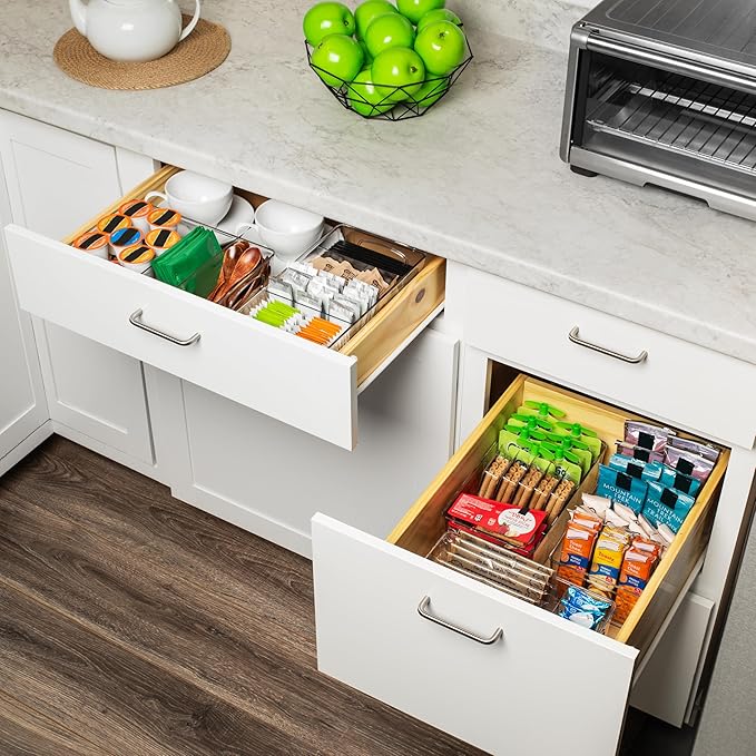 ClearSpace Pantry Organizers and Storage and Cabinet Organizer, 4 Pack - Image 4