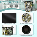 Retro Snake Laundry Basket Oxford Cloth Foldable Hamper 18.9x16.5 In - Image 4