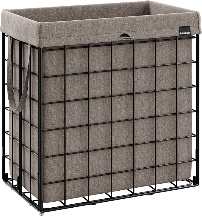 SONGMICS Laundry Hamper, Collapsible, 29 Gal. (110L) by Unknown
