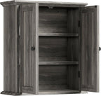 ChooChoo Bathroom Wall Cabinet with 2 Doors, Over The Toilet, Farmhouse - Image 7