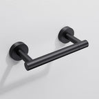 Day Moon™ - Toilet Paper Holder - Modern Roll Holder for Bathroom - 2 Pack - Wall Mount, Black - Image 8