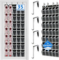 Shoe Rack for Door, Over Door Shoe Organizer for Closet by Zebricolo