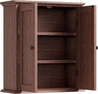 ChooChoo Bathroom Wall Cabinet with 2 Doors, Over The Toilet, Farmhouse - Image 7