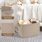 OIASKET Storage Basket for Organizing 3 Pack, Woven Baskets for Storage - Image 3