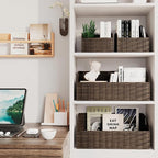 Pantry Baskets for Organizing, Wicker Basket Shelf Storage - Image 6
