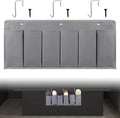 RVZONE 6‑Large‑Pocket RV Bedside Hanging Organizer with Sturdy Hooks by RVZONE