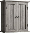 ChooChoo Bathroom Wall Cabinet with 2 Doors, Over The Toilet, Farmhouse by ChooChoo