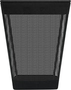 STO STO 75L Laundry Hamper with Lid, Black Clothes Hamper with Handles, Breathable Vinyl Mesh Laundry Basket, Sturdy Steel Frame, Space Saving Laundry Bin for Bathroom, Bedroom, Dorm, Small Spaces - Image 8